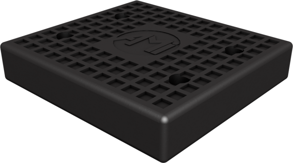 Rubber pad TRAM „rectangular“